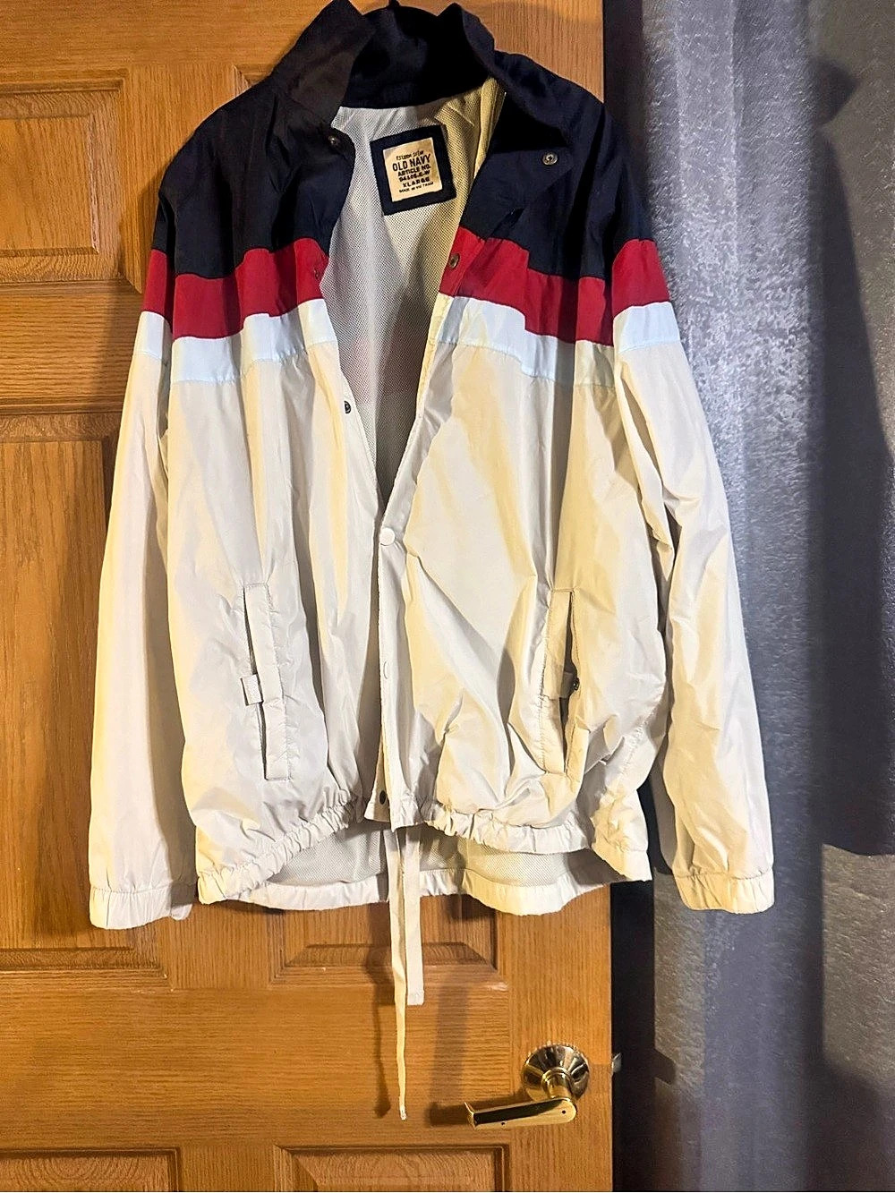 Old Navy Vintage Colorblock Windbreaker Jacket